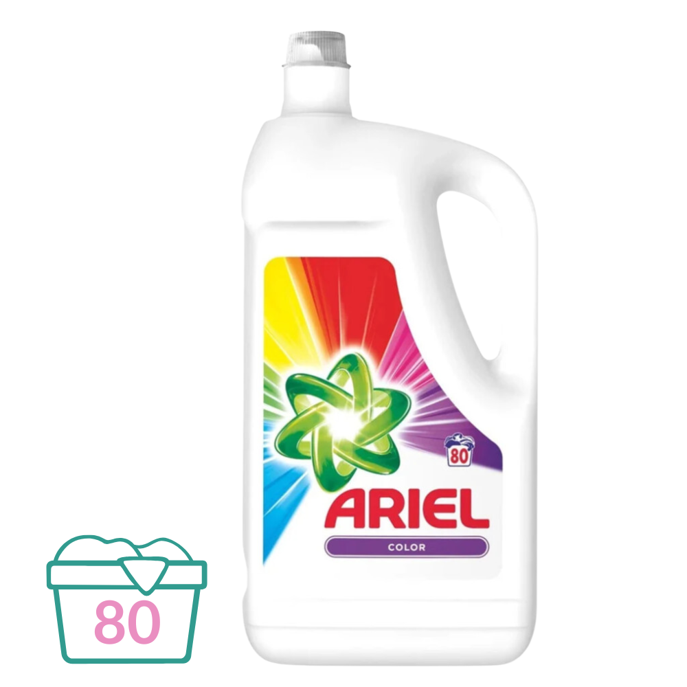 Ariel Vloeibaar Wasmiddel Color Cold & Short - 2.64 L (80 wasbeurten)