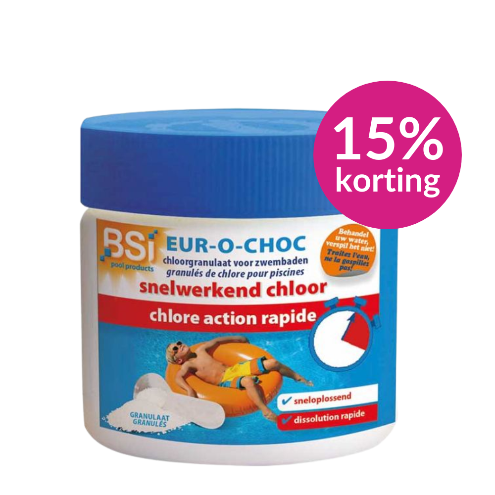 BSI Eur-O-Choc Chloorgranulaat Zwembad - 500 g