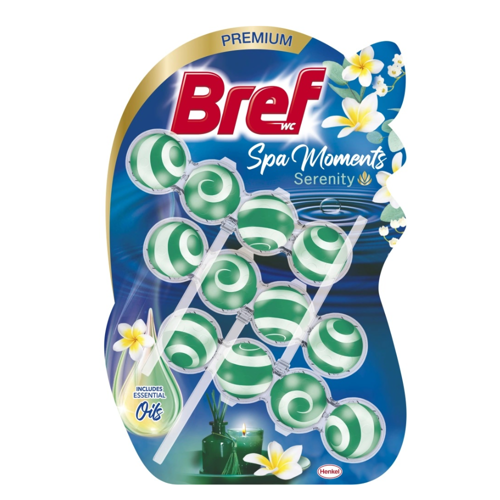 Bref Premium WC-Block Spa Moments - 3 x 50 g