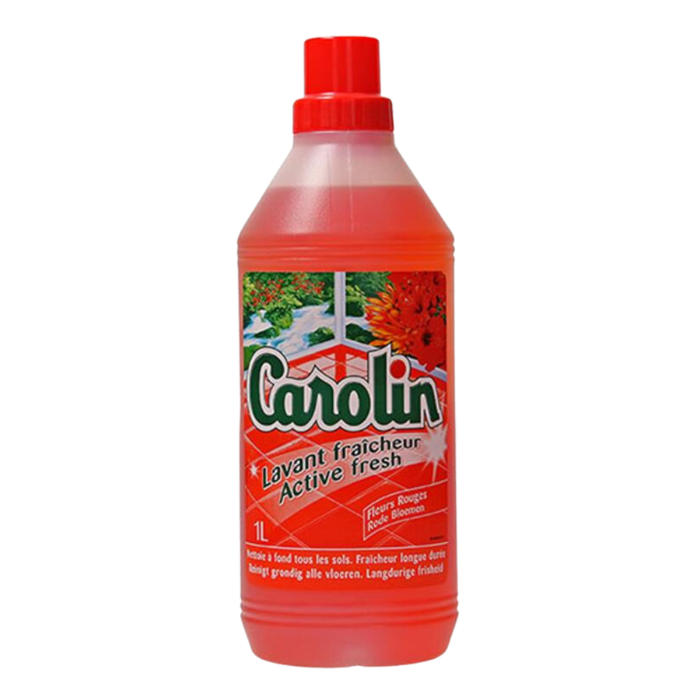 Carolin Rode Bloemen Vloerreiniger - 1 l