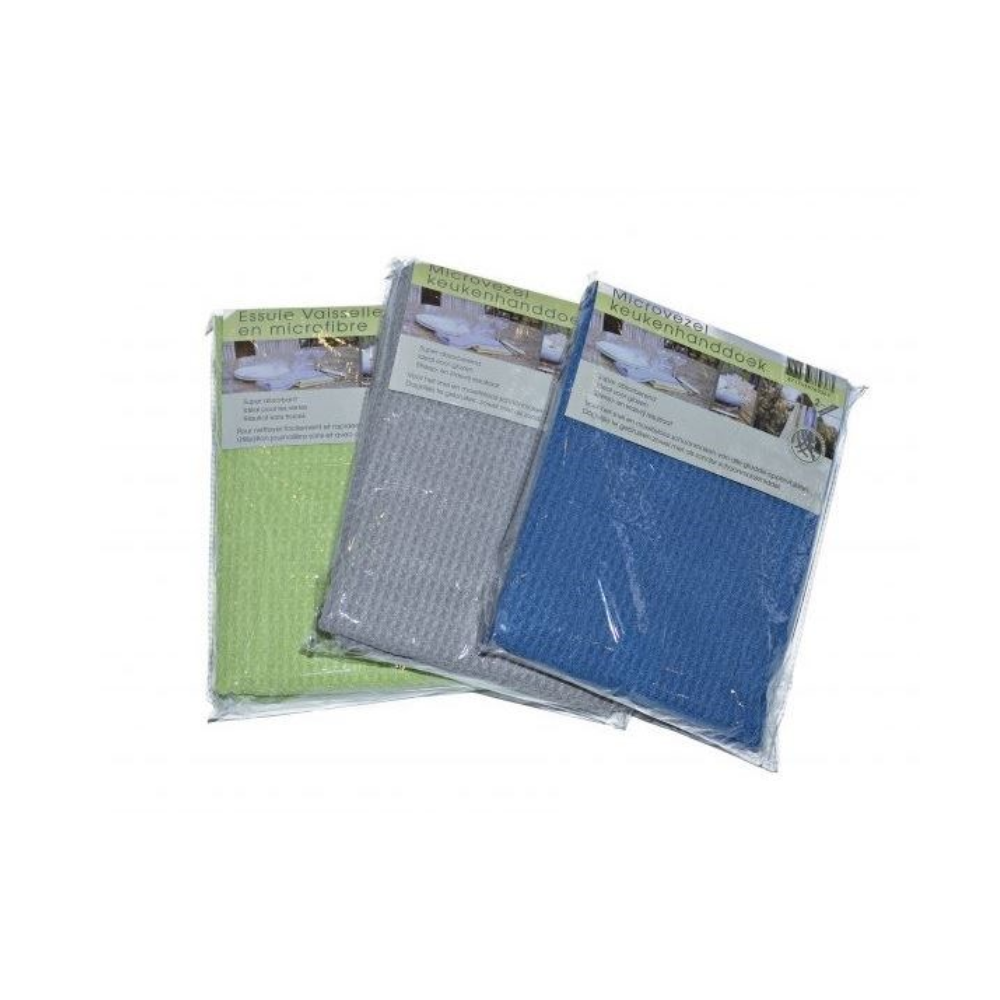 Cleany Sneldrogende Microvezel Handdoek - 2 stuks