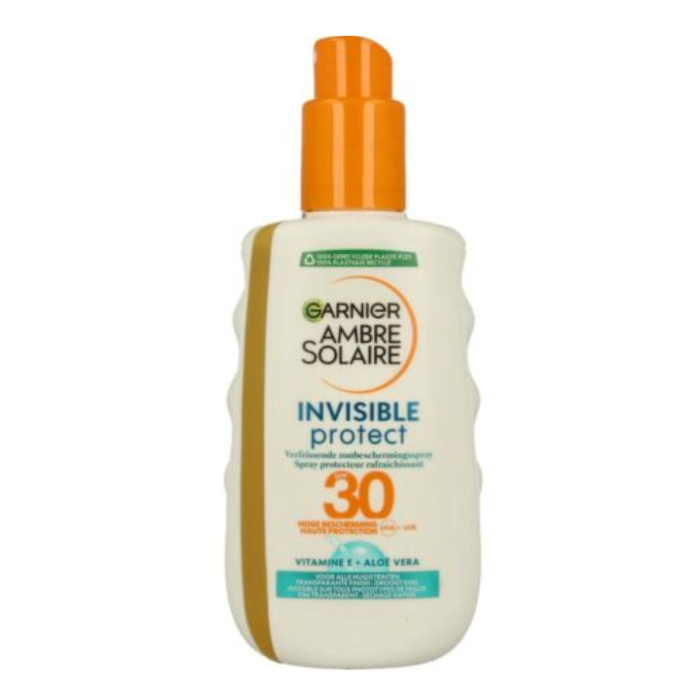 Garnier Ambre Solaire Zonnespray Invisble Protect Refresh SPF30 - 200 ml