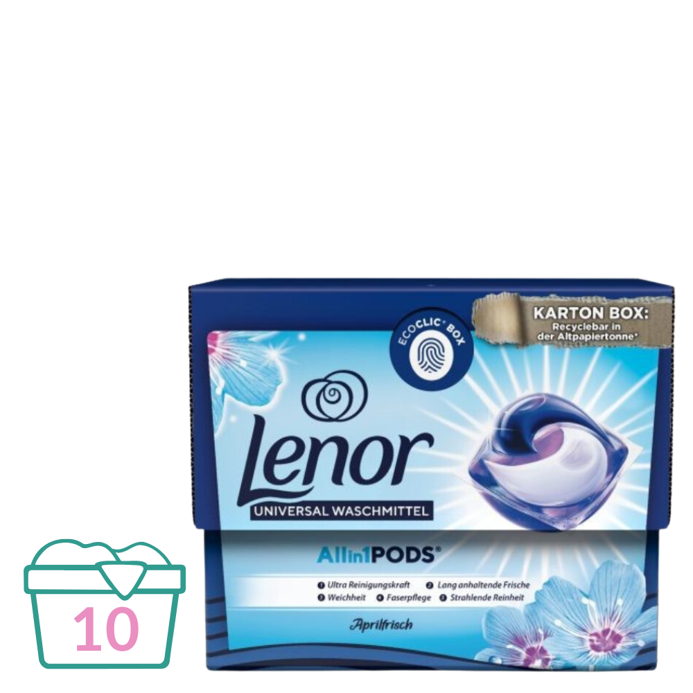 Lenor Universal All in 1 Pods - 10 Wascapsules