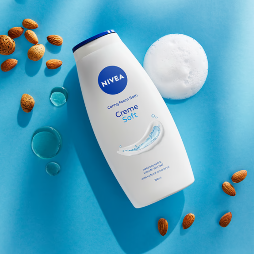 Nivea Badcrème Cream Soft - 750 ml