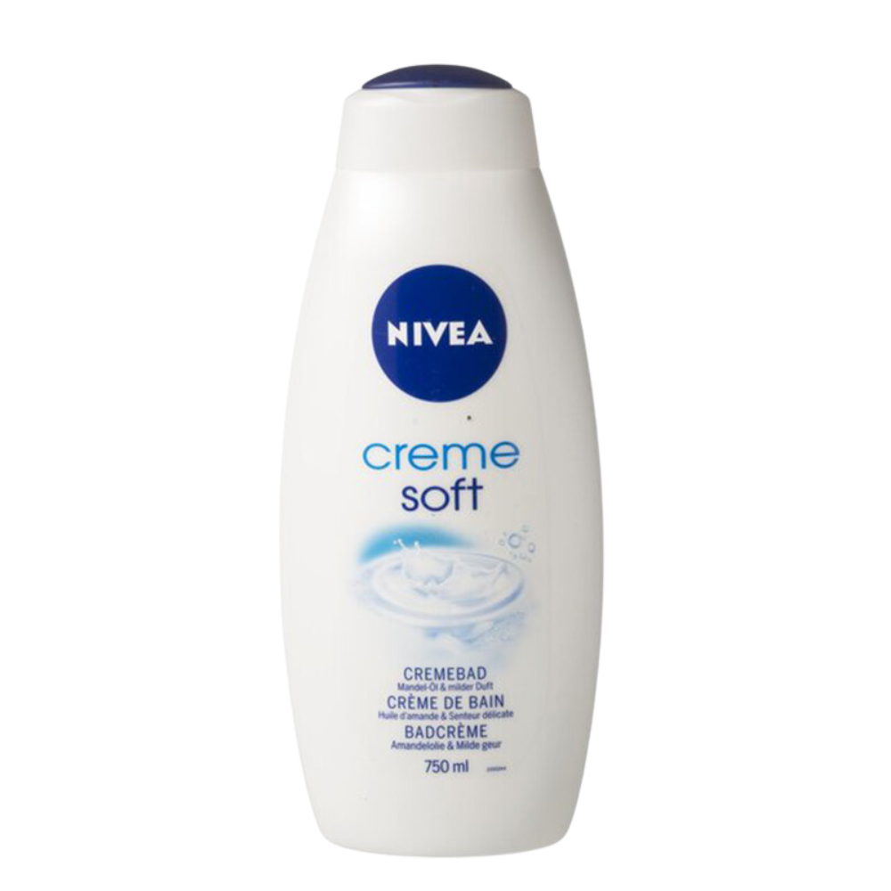 Nivea Badcrème Cream Soft - 750 ml