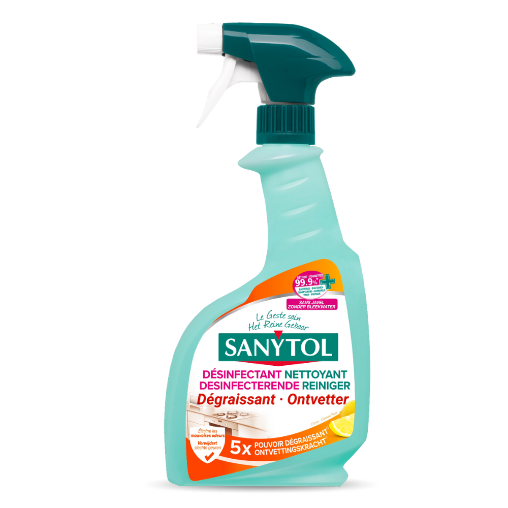 Sanytol Desinfect Spray Keukenontvetter - 500 ml