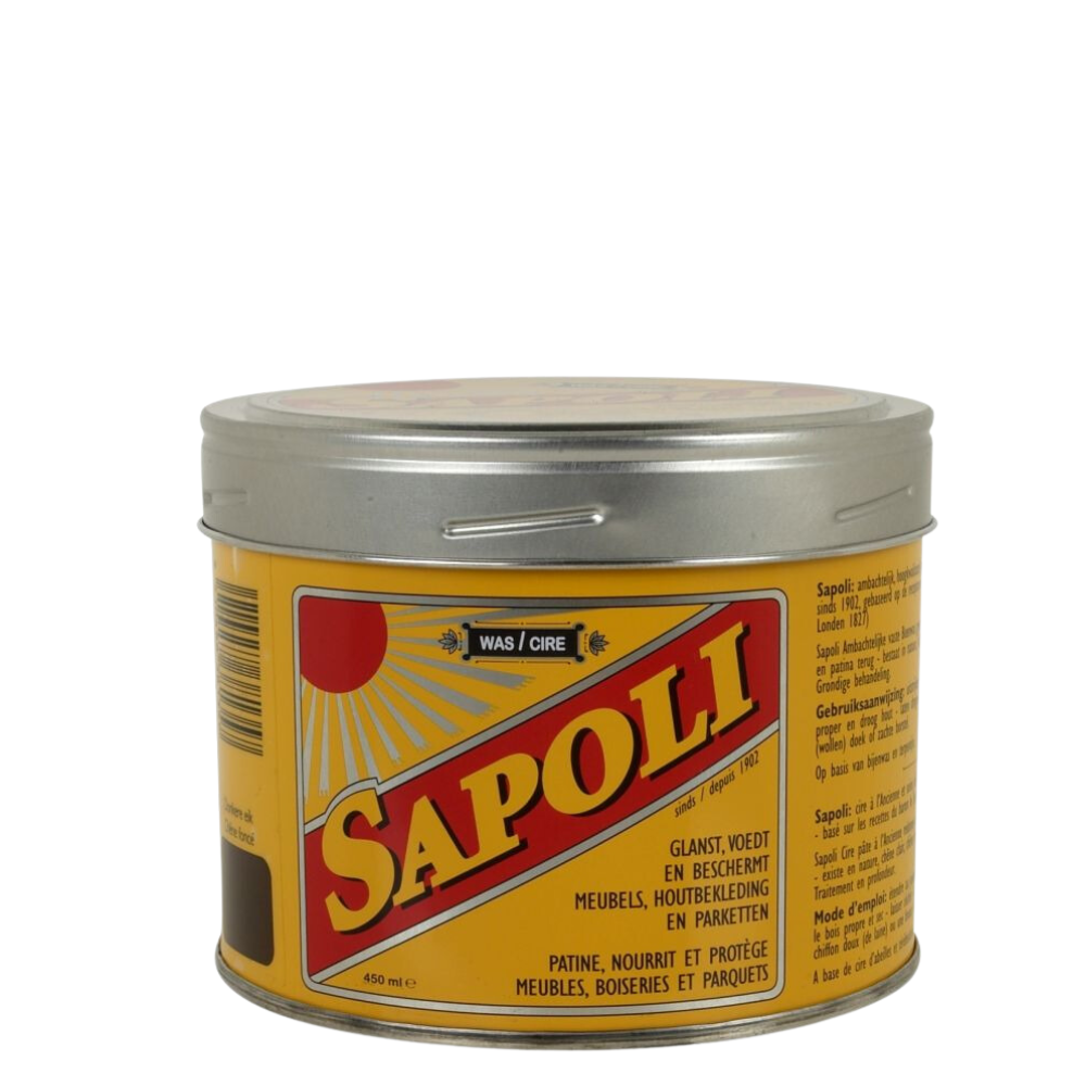 Sapoli Vaste boenwas Donkere Eik - 450 ml