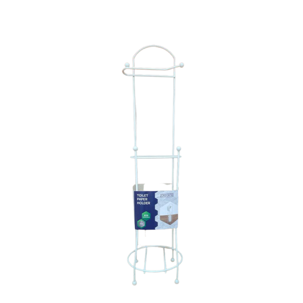 Toiletpapierhouder - Wit - 63 cm x 16 cm x 16 cm