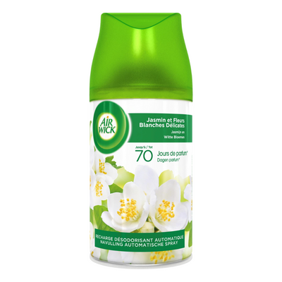 Air Wick Freshmatic Luchtverfrisser Navulling Jasmijn en Witte bloemen - 250 ml