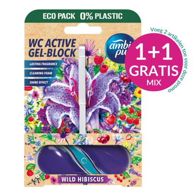 Ambi Pur Toiletblok Wild Hibiscus - 45 g