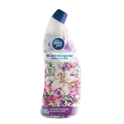 Ambi Pur Toiletreiniger White Flowers - 750 ml