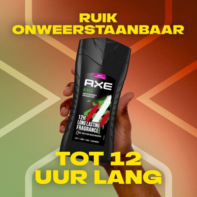 Axe 3in1 Africa Douchegel - 250 ml