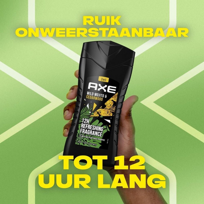 Axe Douchegel Wild Green Mojito & Cedarwood - 250 ml