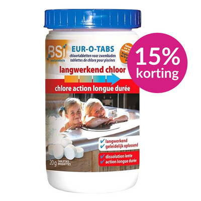 BSI Chloortabletten Langwerkend - 1 kg