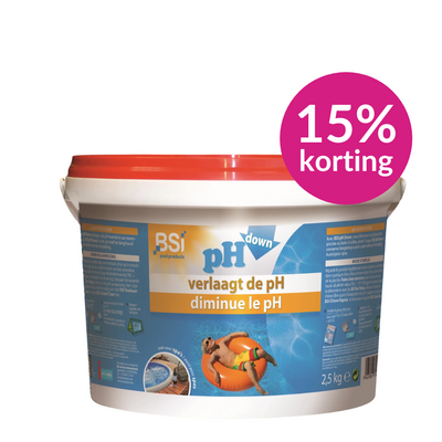 BSI pH Down - pH Verlagend Poeder- 2.5 kg