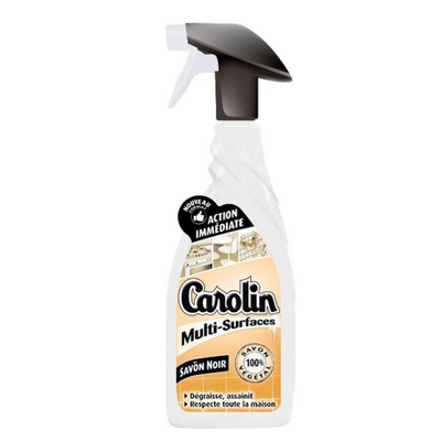 Carolin Allesreiniger Zwarte Zeep Spray - 650 ml