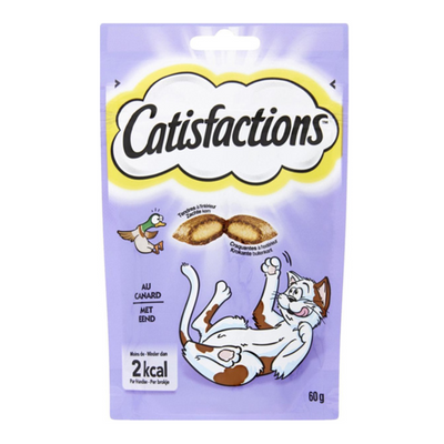 Catisfaction Kattensnoepjes Eend - 60 g