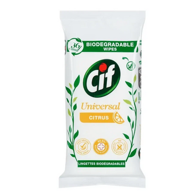 Cif Allesreiniger Vochtige Doekjes Citrus - 36 doekjes