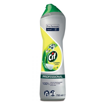 Cif Professional Cream Schuurmiddel Lemon - 750 ml