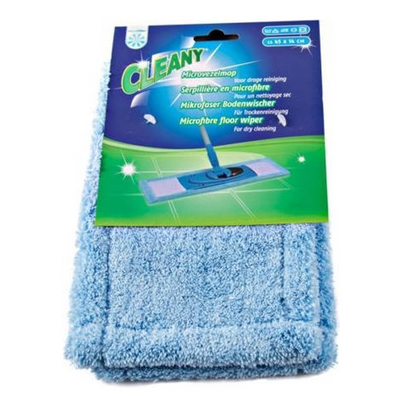 Cleany Reserve Mop Micro Blauw