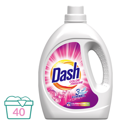 Dash Vloeibaar Wasmiddel Kleur Fris - 2.2 L (40 wasbeurten)