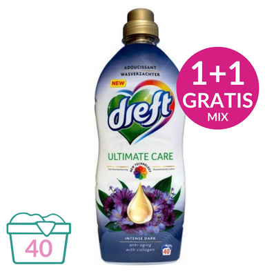 Dreft Ultimate Care Intense Dark Wasverzachter - 1 l (40 wasbeurten)