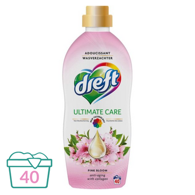 Dreft Wasverzachter Pink Bloom - 1 l (40 Wasbeurten)