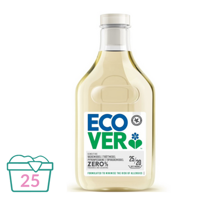 Ecover Zero% Vloeibaar Wasmiddel - 1 l (25 wasbeurten)