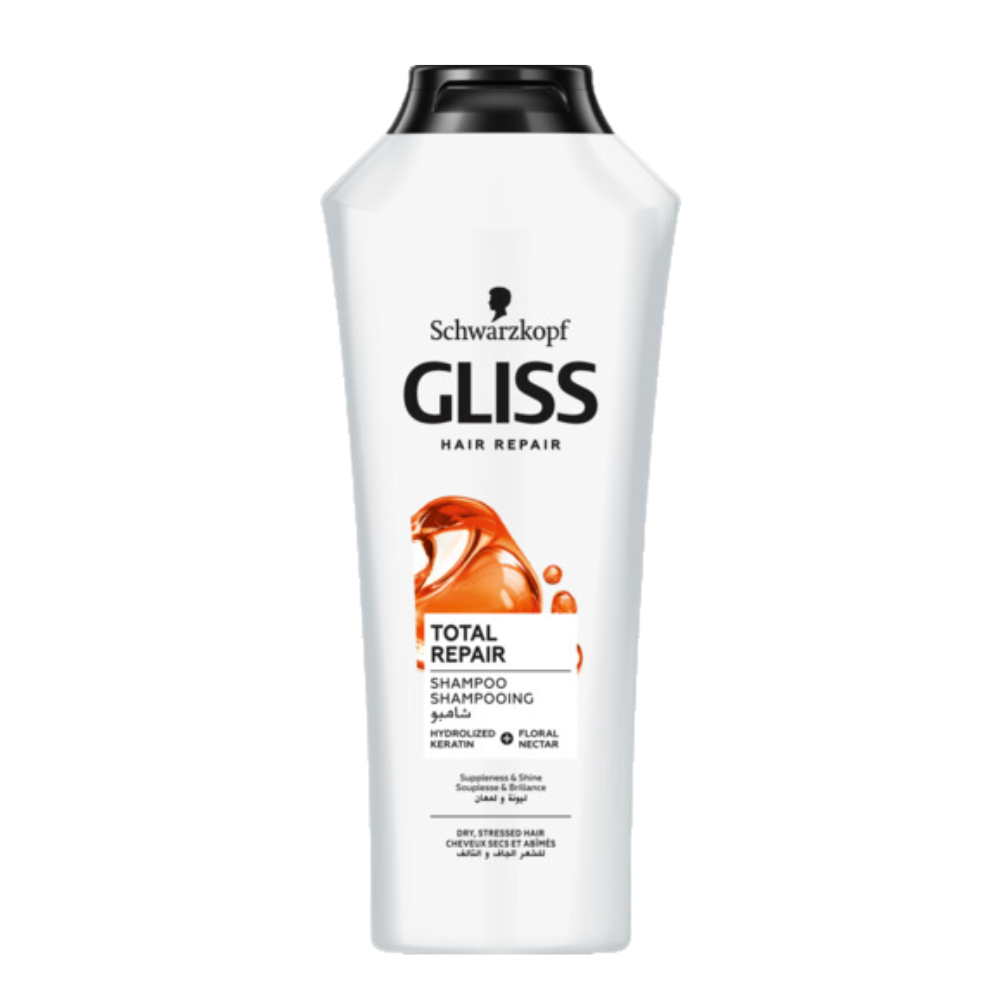 Gliss Kur Shampoo Total Repair - 400 ml