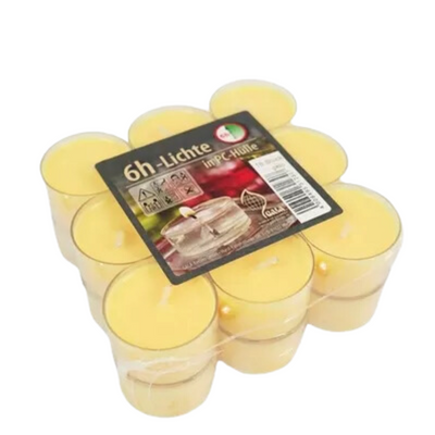 Geurtheelichtjes Lemon 6u - 18 stuks