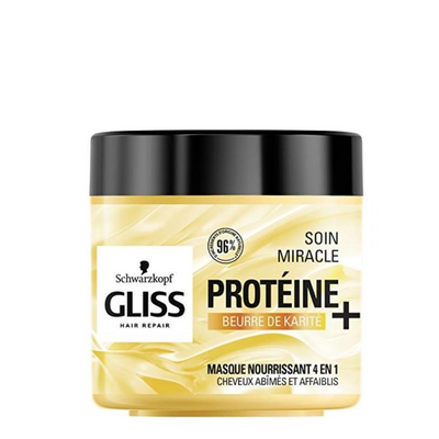 Gliss Kur 4in1 Haarmasker Proteïne & Karité boter - 400 ml