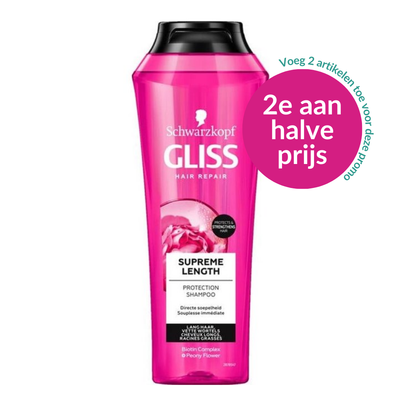 Gliss Kur Shampoo Supreme Length - 400 ml