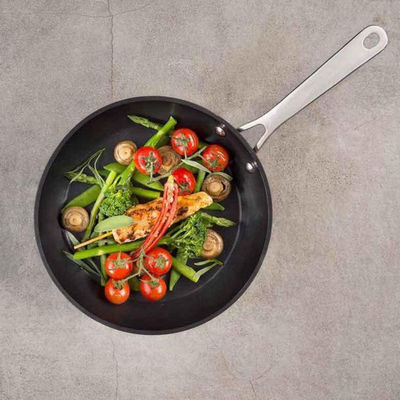 Healthy-Pan Braadpan Zwart - 20 cm