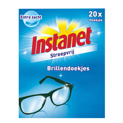 Instanet Brillendoekjes - 20 stuks