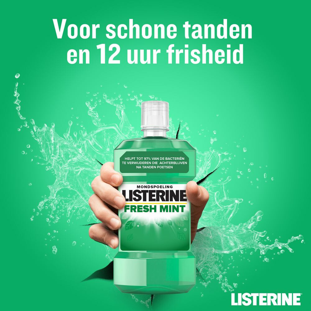 Listerine Mondwater Fresh Mint - 250 ml