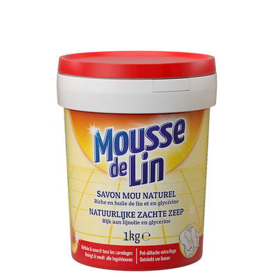 Mousse de lin Natuurlijke zachte zeep - 1 kg