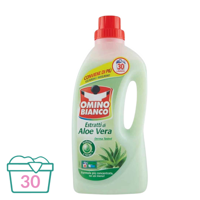 Omino Bianco Vloeibaar Wasmiddel Aloe Vera - 1.5 L (30 wasbeurten)