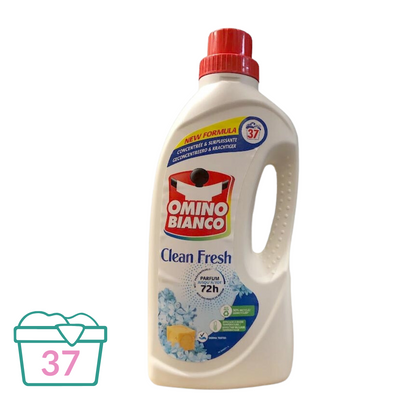 Omino Bianco Vloeibaar Wasmiddel Clean Fresh - 1.48 L (37 wasbeurten)