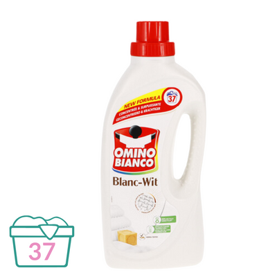 Omino Bianco Vloeibaar Wasmiddel Wit - 1.48 L (37 wasbeurten)