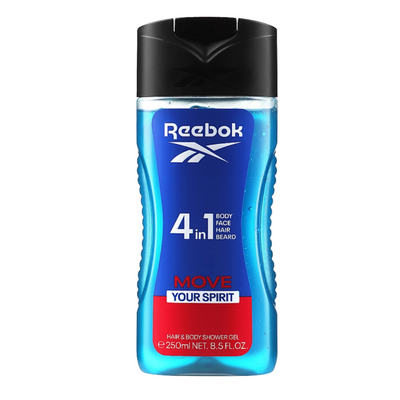 Reebok Douchegel Men 4in1 - Move Your Spirit - 250 ml