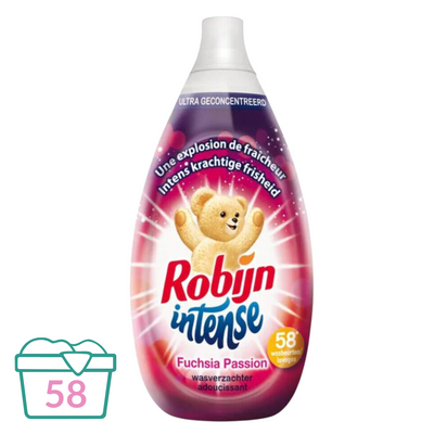 Robijn Wasverzachter Fuchsia Passion - 870 ml (58 wasbeurten)