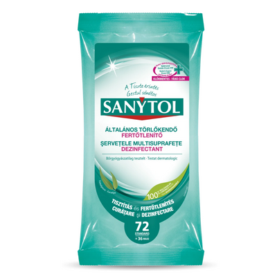 Sanytol Desinfect Doekjes - 72 stuks