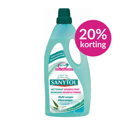 Sanytol Desinfecterende Allesreiniger Eucalyptus - 5 L