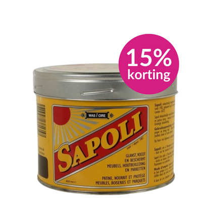 Sapoli Vaste boenwas  Donkere Eik - 450 ml