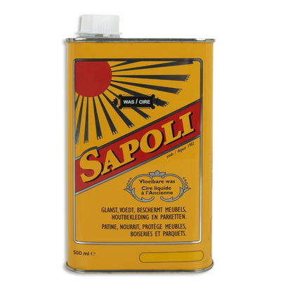 Sapoli Vloeibare Boenwas Natuur - 500 ml