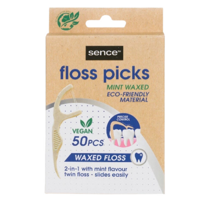 Sence Flosser Bamboe - 50 stuks