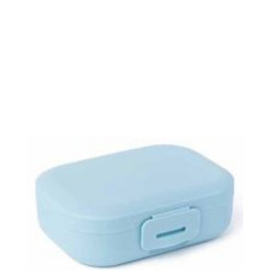 Snackbox - Skyblauw - 300 ml - 11 x 8 x 3.5 cm