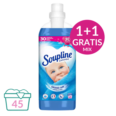 Soupline Wasverzachter Hemels Fris - 1 L (45 wasbeurten)