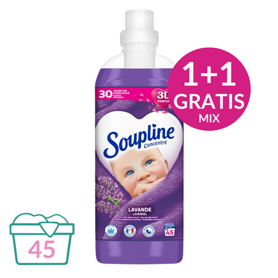 Soupline Wasverzachter Lavendel - 1 L (45 wasbeurten)