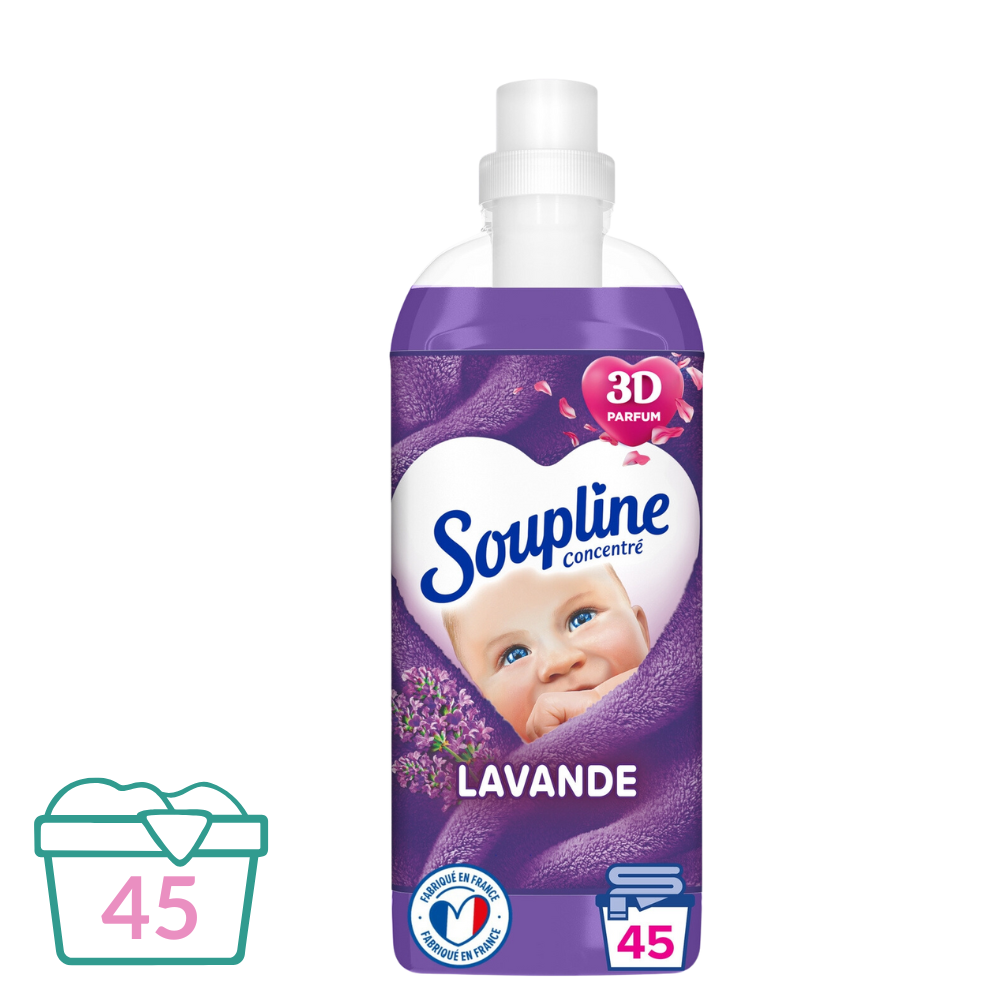 Soupline Wasverzachter Lavendel - 1 L (45 wasbeurten)